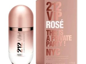 Carolina Herrera 212 VIP Rose, parfum floral lemnos, sampanie, 80ml